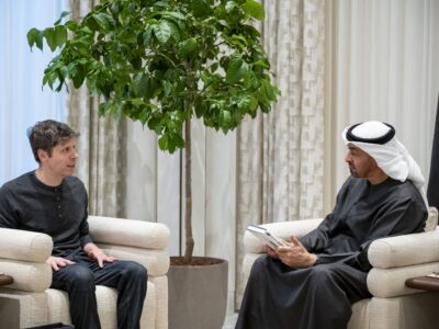 UAE President and Sam Altman