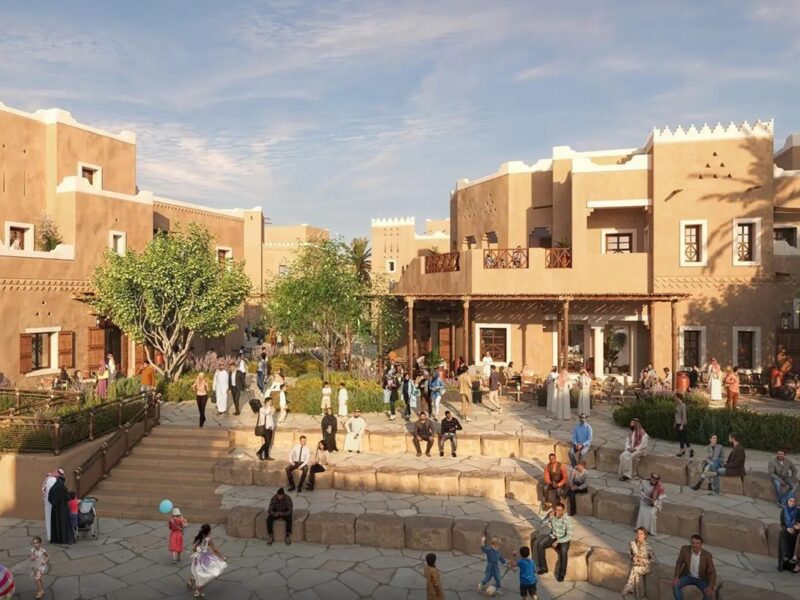 Diriyah Jabal AlQurain Avenue Saudi Arabia