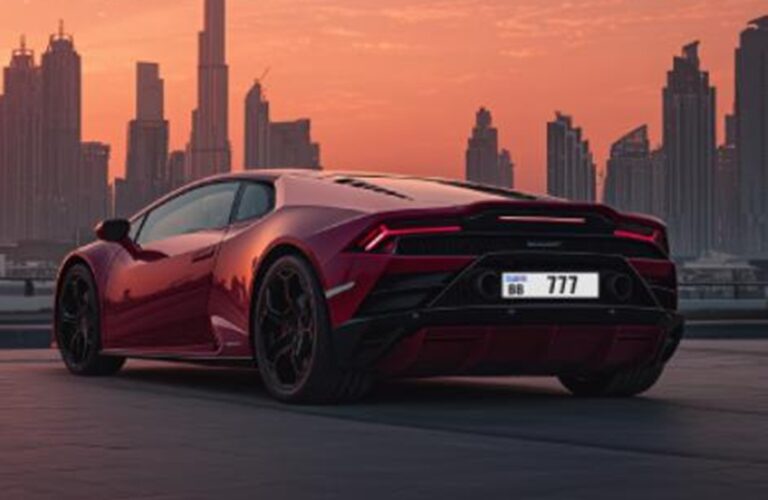 Dubai number plate auction