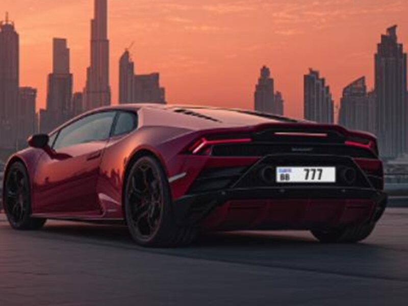 Dubai number plate auction