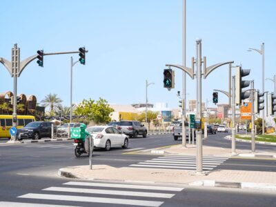 Dubai traffic lights AI RTA