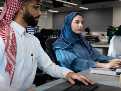 Saudi workers