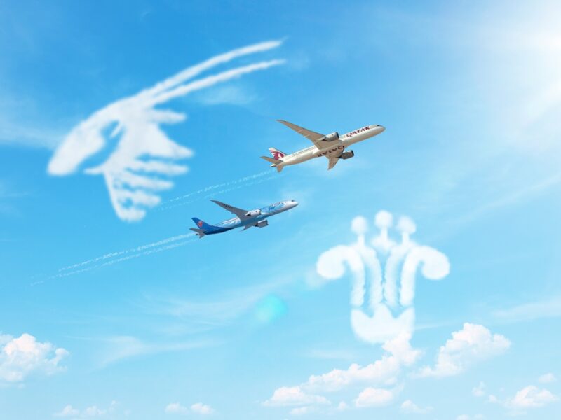 Qatar Airways China Southern flights
