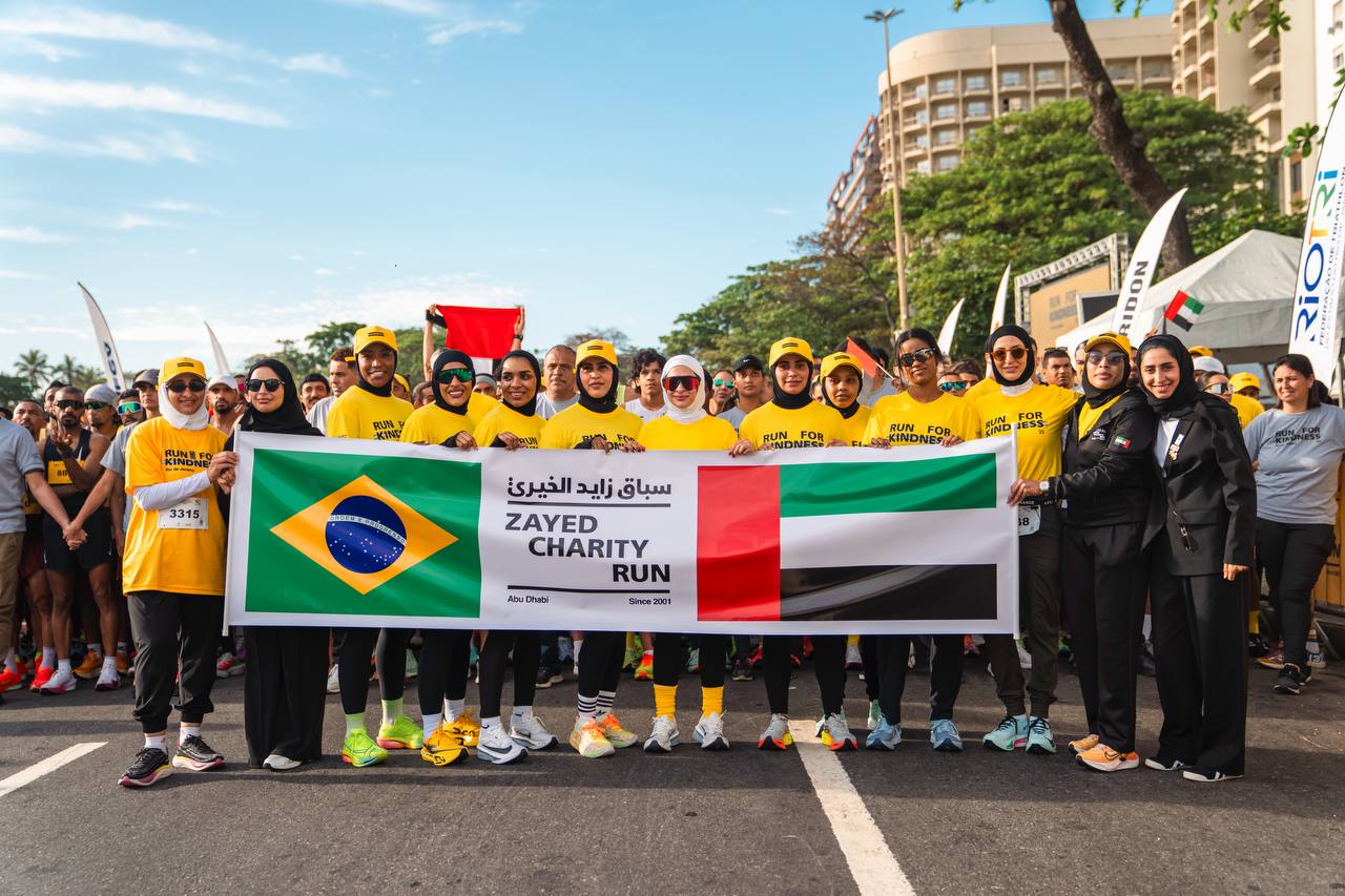 ZAYED CHARITY RUNT unites thousands in Rio as Emiratis Godiate Podium and spreads humanitarian impact