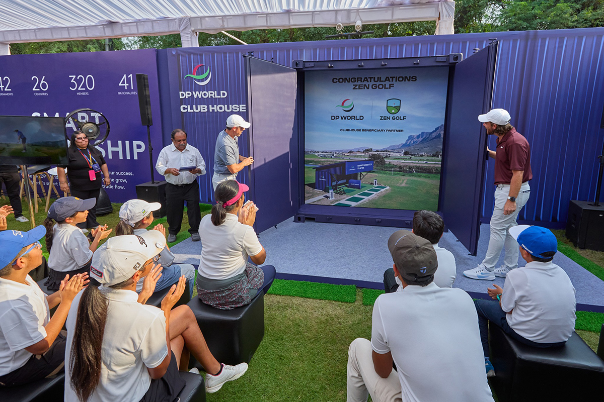 DP World is taking its Clubhouse initiative to India to help grow the game DP World is taking its Clubhouse initiative to India to help grow the game