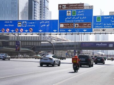 Dubai RTA delivery drivers