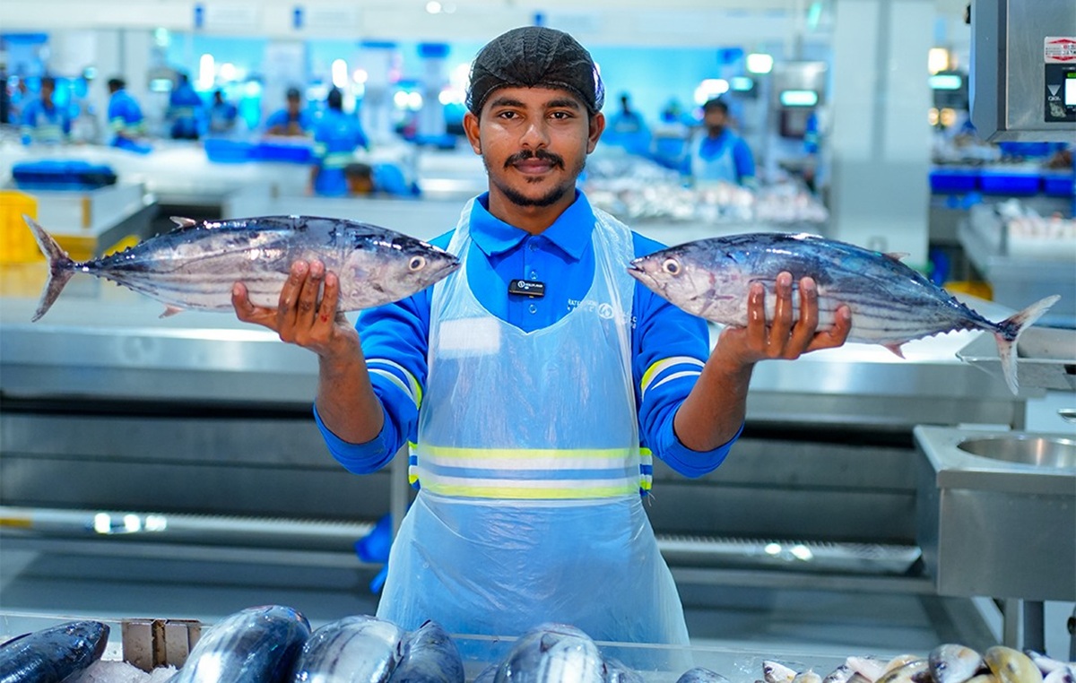 Fishy Business: Dubai Waterfront Market Trades 800 tons of fresh food every day