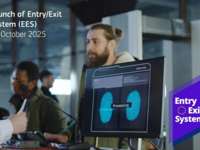 EES Europe biometric border passport schengen