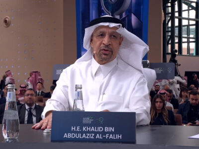 Saudi Arabia’s Minister of Investment Khalid bin Abdulaziz Al-Falih