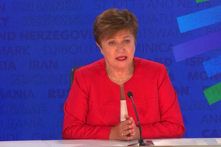 Kristalina Georgieva, Managing Director of the International Monetary Fund (IMF)