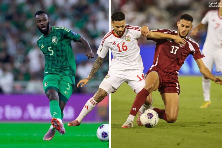 Saudi Qatar World Cup 2026 Iraq UAE football