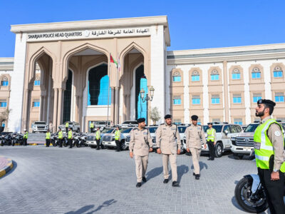 Sharjah Police smart patrol fleet