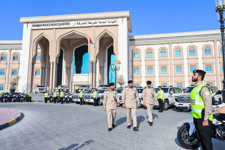 Sharjah Police smart patrol fleet