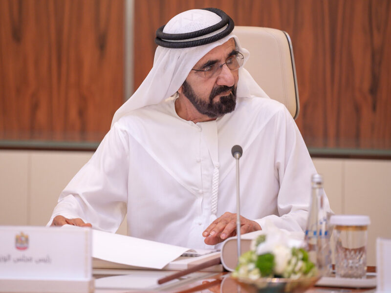 His Highness Sheikh Mohammed bin Rashid Al Maktoum, Vice President, Prime Minister and Ruler of Dubai