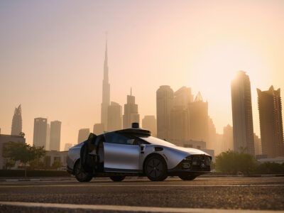 Tensor Robocar Dubai for the global debut