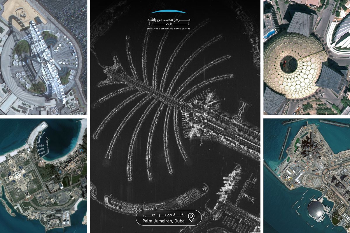 UAE releases the first satellite pictures from MBZ-SAT and Etihad-Sat