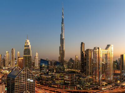 Dubai Burj Khalifa skyline