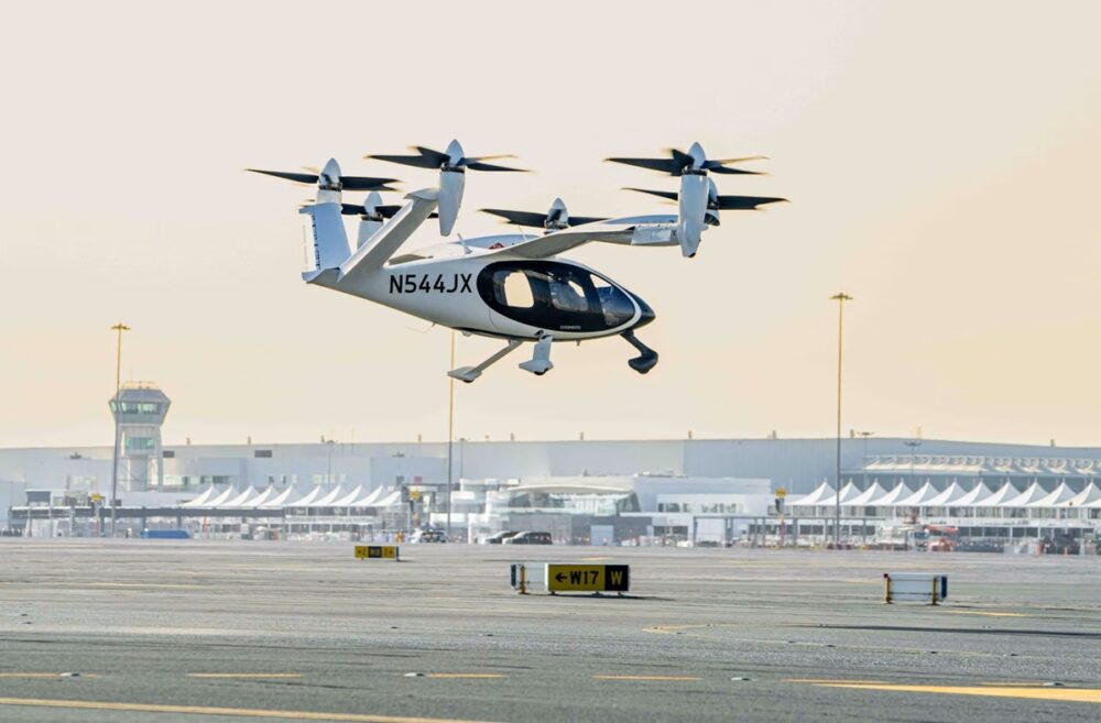 Dubai flying taxi evtol joby