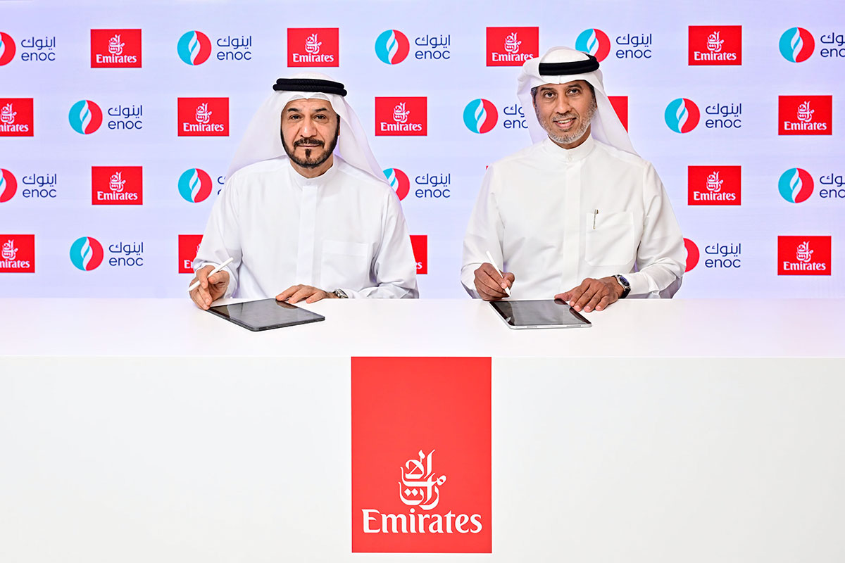 Emirates and ENOC Group sign MoU