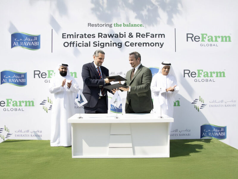 Emirates Rawabi, ReFarm Join Forces