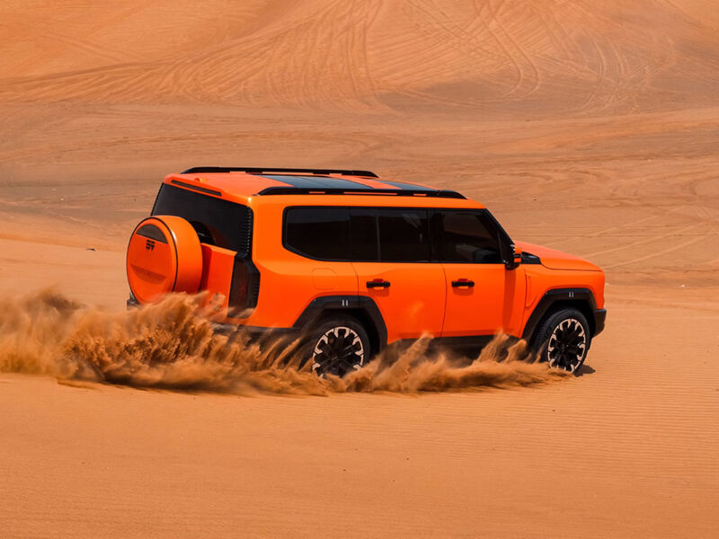 Jetour unveiled the G700 in Dubai