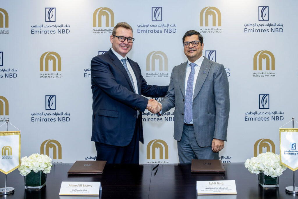Majid Al Futtaim Emirates NBD partnership