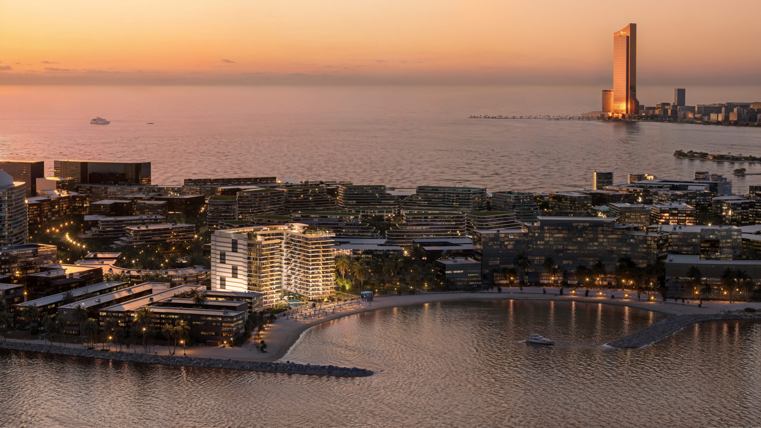 The Mondrian Al Marjan Al Marjan Island Beach Resionce prevents the future of residential branding in Ras Al Khaimah