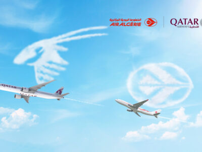 Qatar Airways and Air Algérie announced a codeshare partnership.