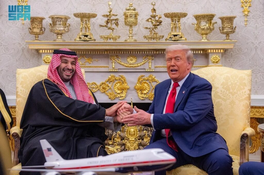 Saudi US trade Donald Trump Crown prince 2
