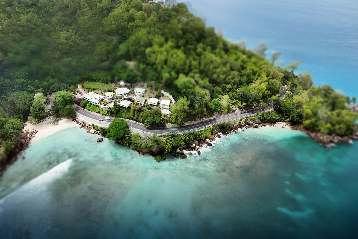 Seychelles West Coast Road