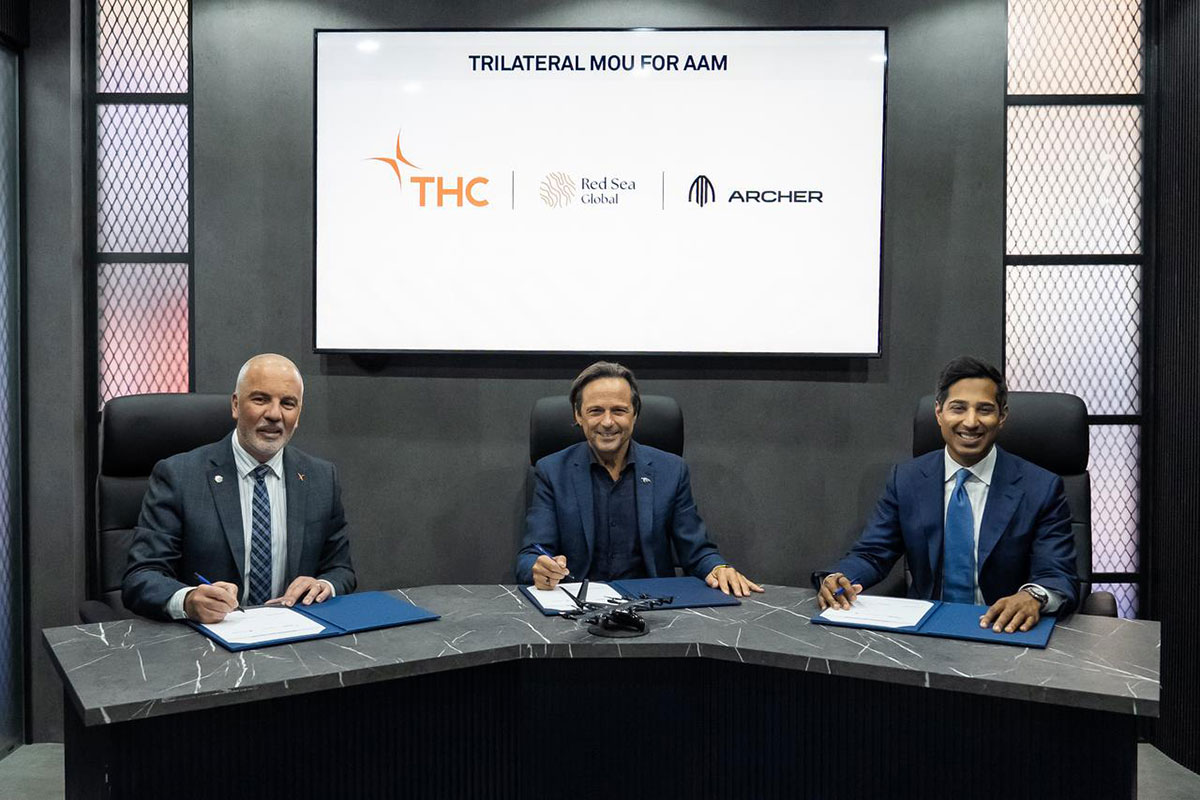 Saudi is preparing for the launch of EVTol Air Mobility