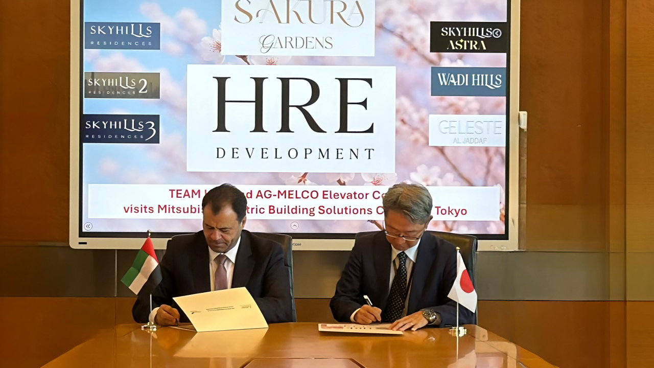 UAE’s HRE Development Partners with Mitsubishi