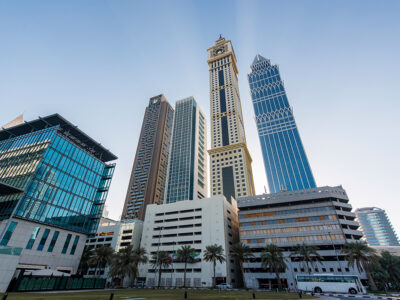 Big Ben Al Yaqoub tower in Dubai