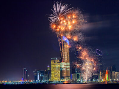 Abu Dhabi New Year's Eve 2026 celebrations