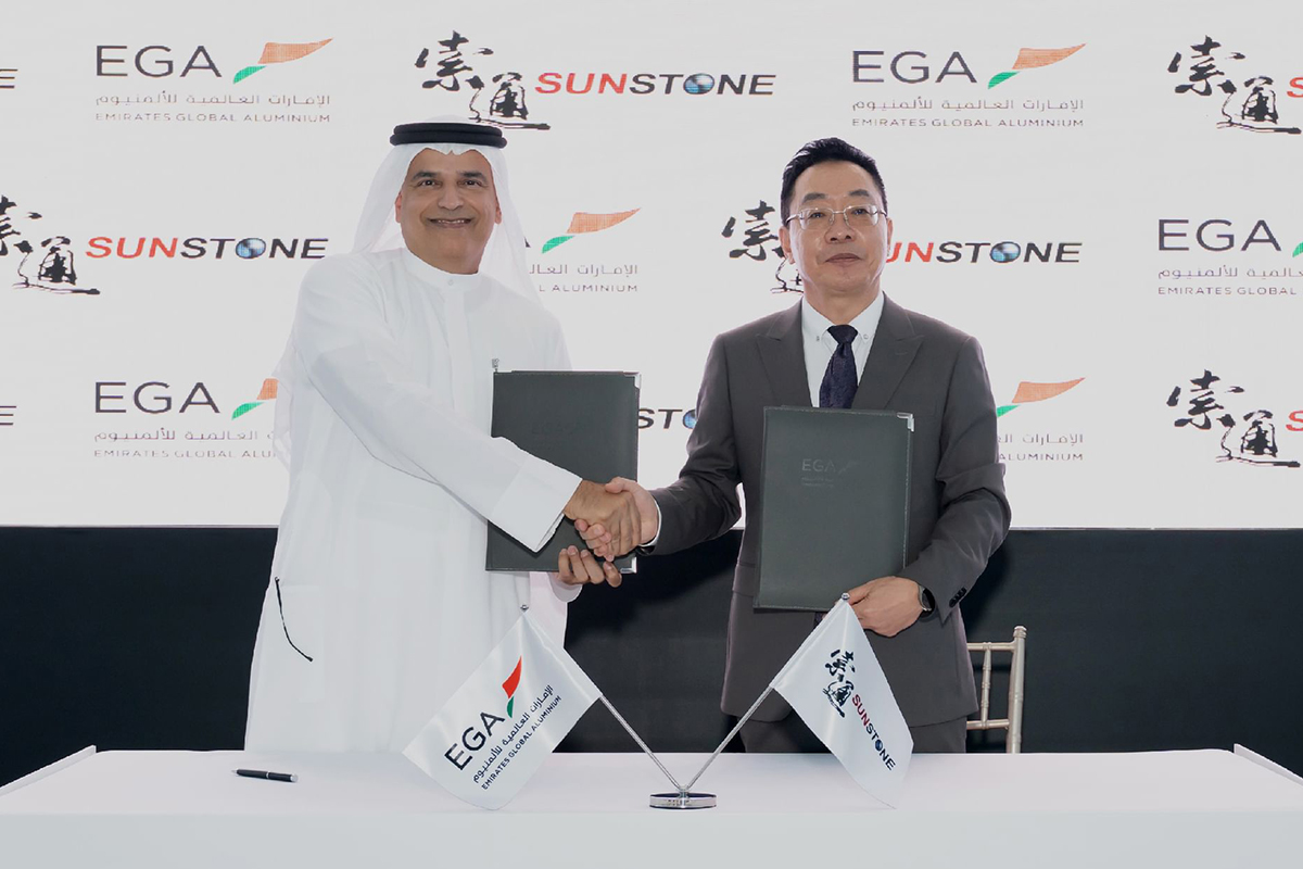EGA forms JV with China’s Sunstone for an anode manufacturing plant in UAE