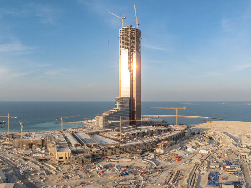 Wynn Al Marjan Tower Reaches Peak Height