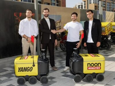 Yango noon Dubai robot deliveries