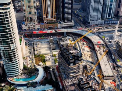 Dubai Harbour bridge RTA
