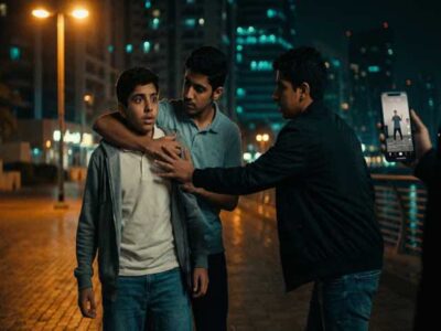 Dubai Police social media warning