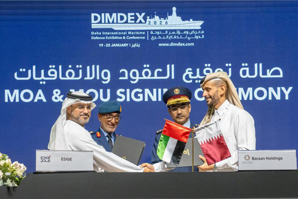 EDGE, Barzan Holdings sign deal to create strategic defence JV