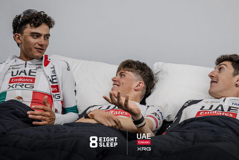 UAE Team Emirates XRG partners with sleep tech firm Eight Sleep ahead of 2026 season