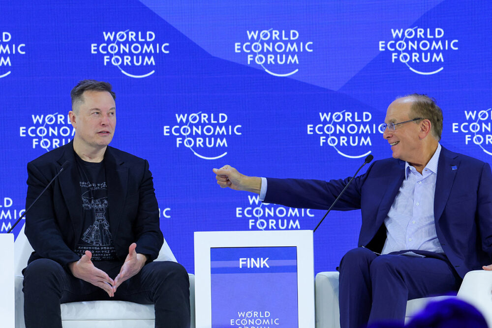 ‘More robots than people’: Inside Elon Musk’s barrage of predictions at Davos