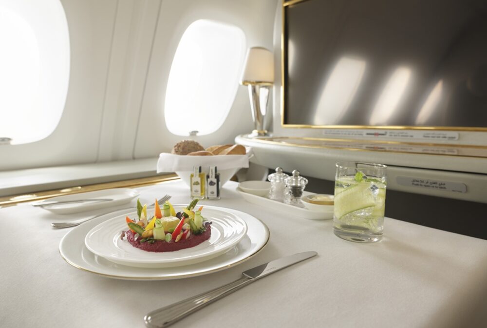 Plane food: Emirates serves 500,000 vegan meals a year as plant-based dining takes off