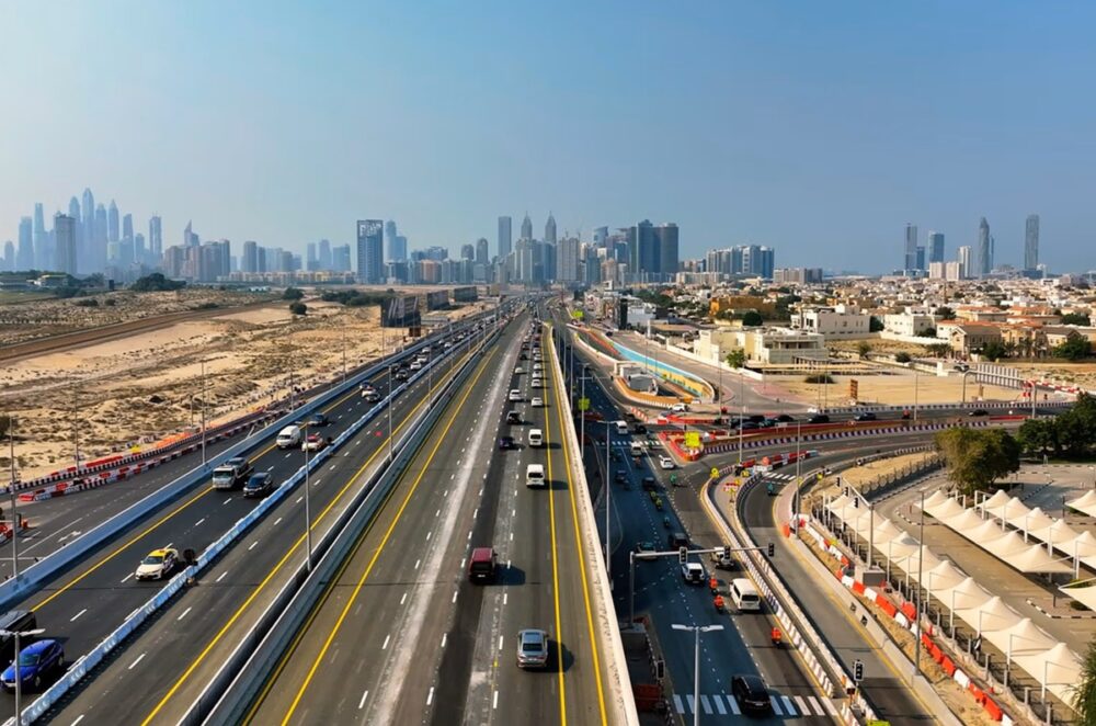 Dubai RTA boosts Hessa Street capacity with major new bridges and lanes