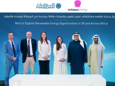 Masdar, Octopus team up for clean power