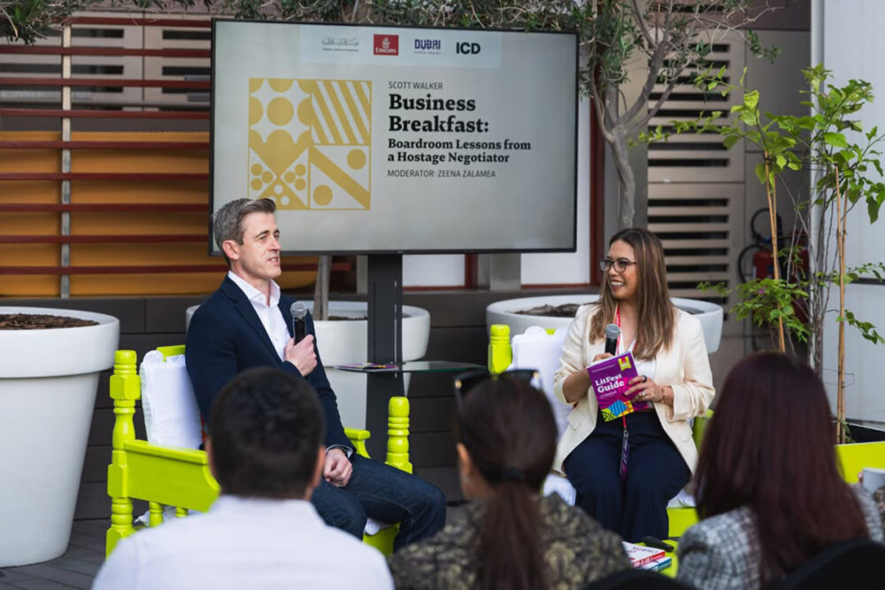 Former hostage negotiator Scott Walker says trust drives deal-making in the Middle East