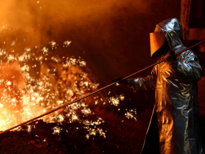 ThyssenKrupp steel factory in Duisburg