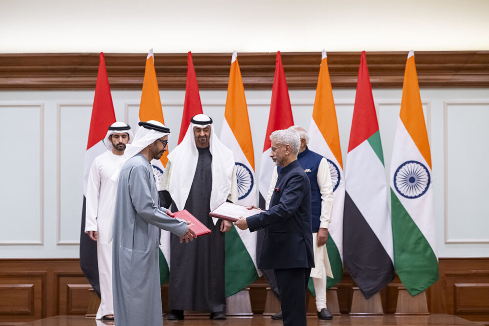 UAE and India deepen partnership in defence, space and food security