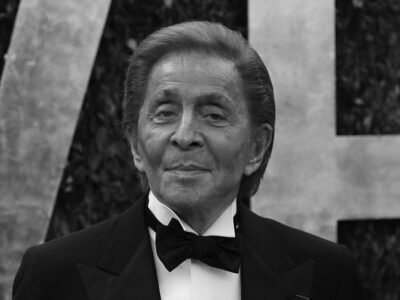 Italian fashion designer Valentino Garavani