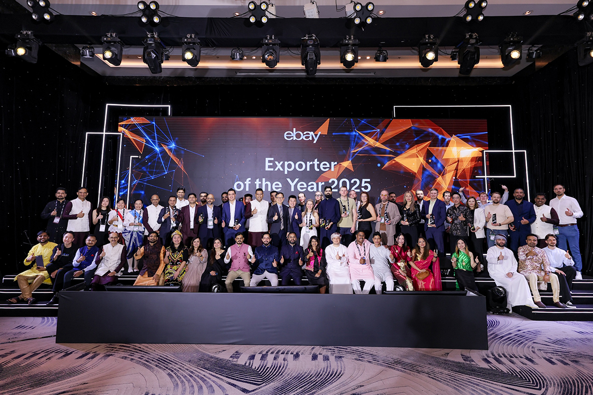 Israr and Kapoor from the UAE Win eBay’s Exporter of the Year Awards